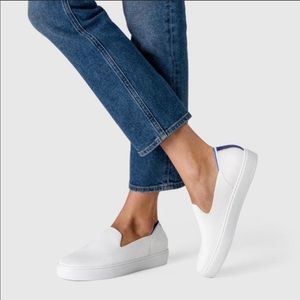 White ROTHY sneakers